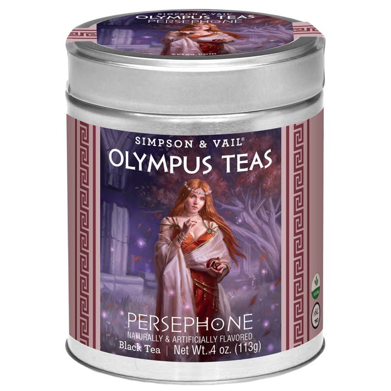 Persephone - Black & Herbal Tea, Mount Olympus Collection