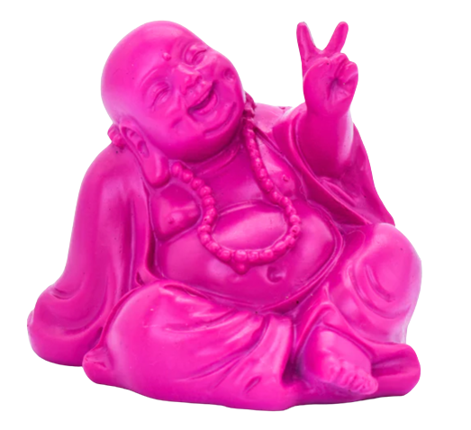 Peace Buddha – Pink