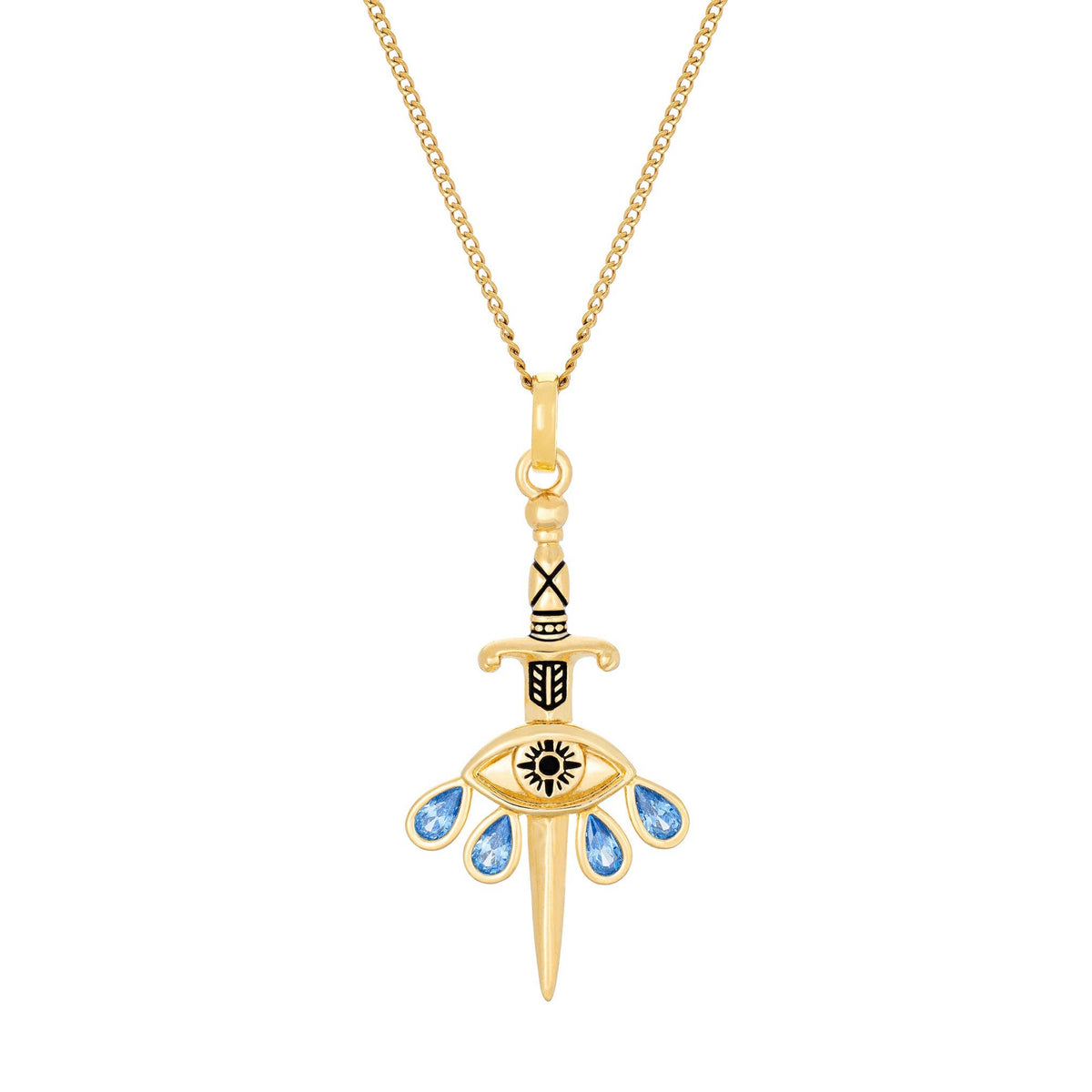 Weeping Blade Necklace by Little Rooms
