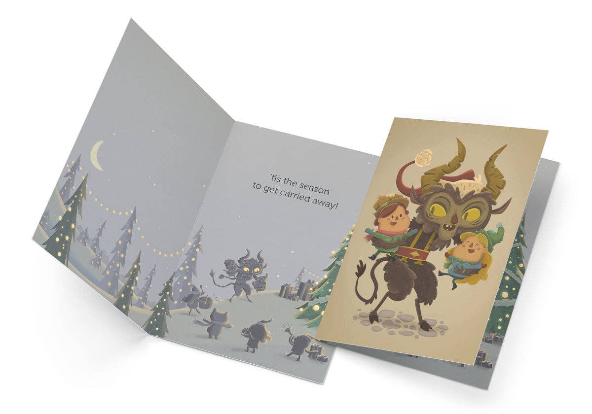 Krampus Holiday Card