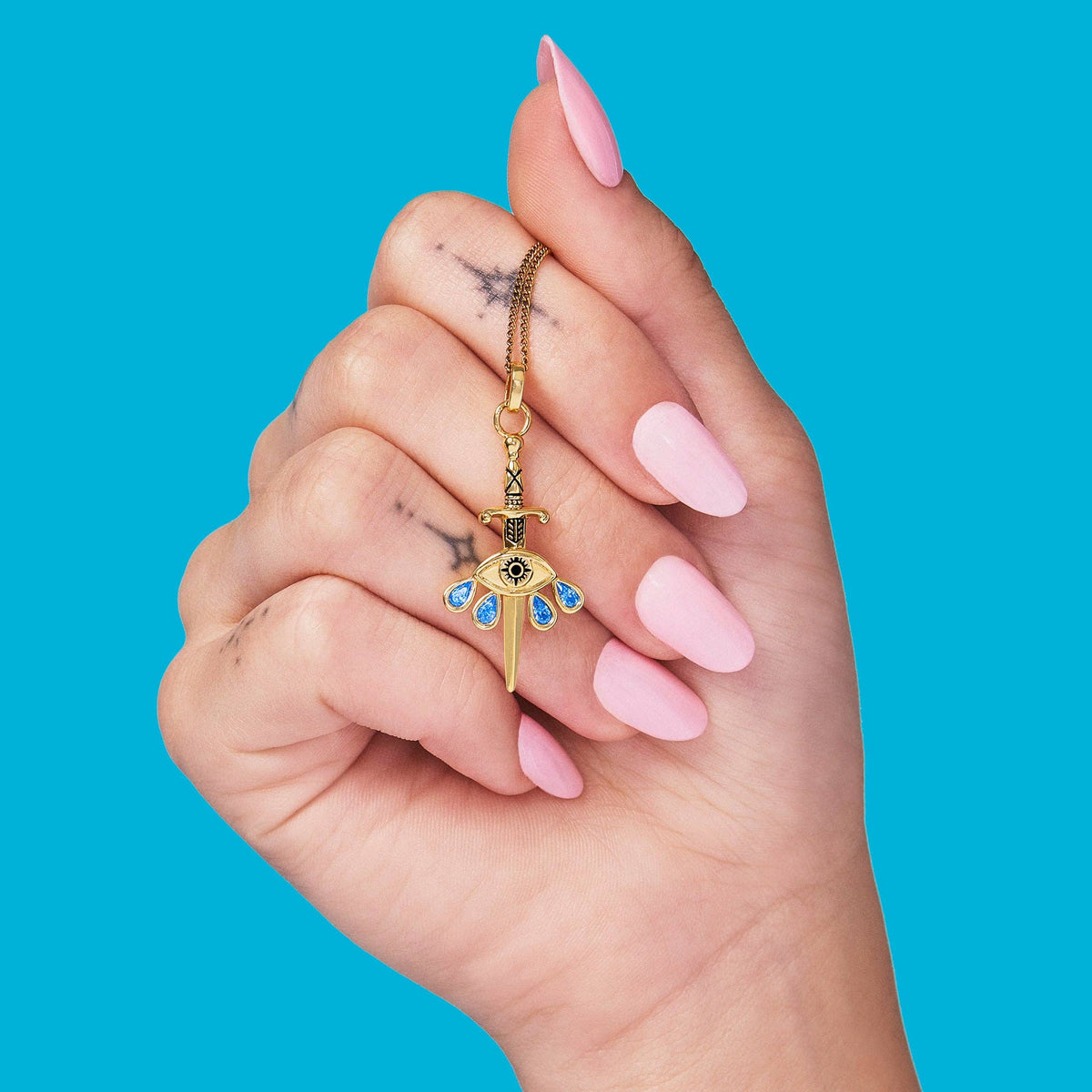 Weeping Blade Necklace by Little Rooms