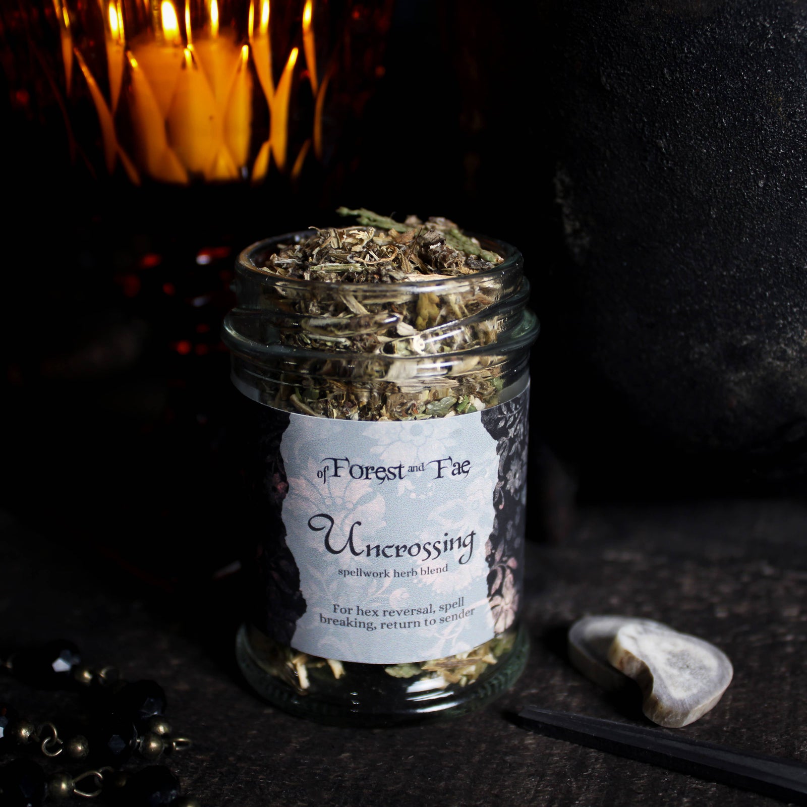 Uncrossing Spellwork Herb Blend • Hex Breaking • Witchcraft