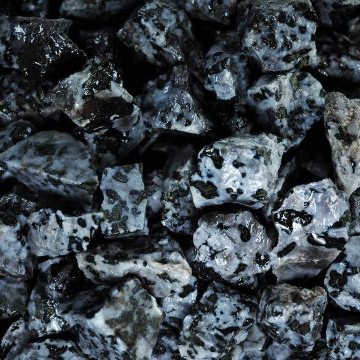 Merlinite Natural Gemstone (Indigo Gabbro) – Magic, Transformation & Spiritual Insight