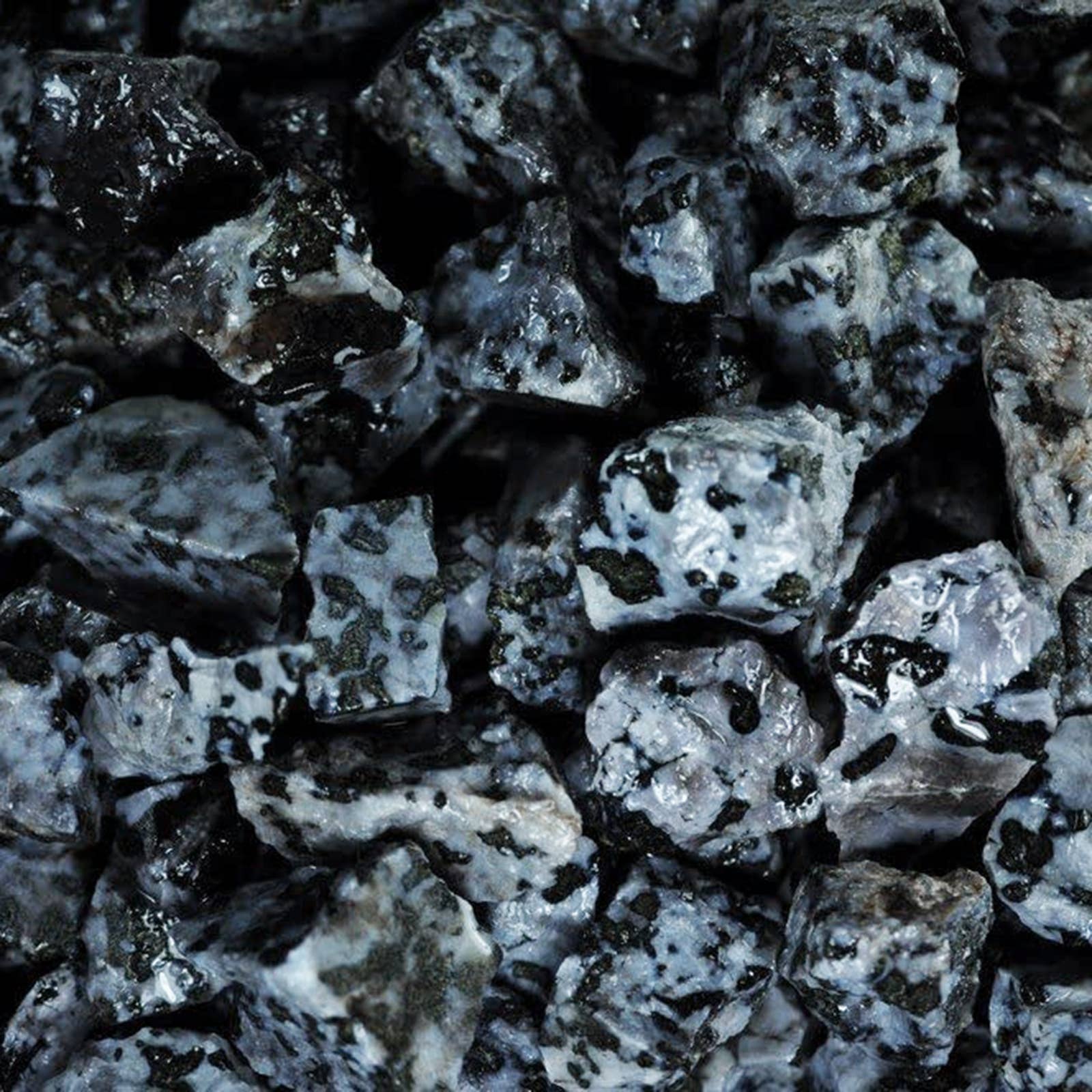 Merlinite Natural Gemstone (Indigo Gabbro) – Magic, Transformation & Spiritual Insight