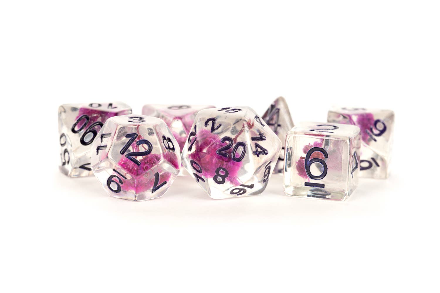 D&D Resin Inclusion Dice: Choose your Style!