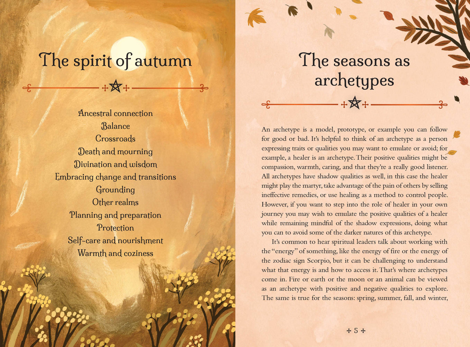 Seasons of the Witch Autumn Tarot by Lorriane Anderson