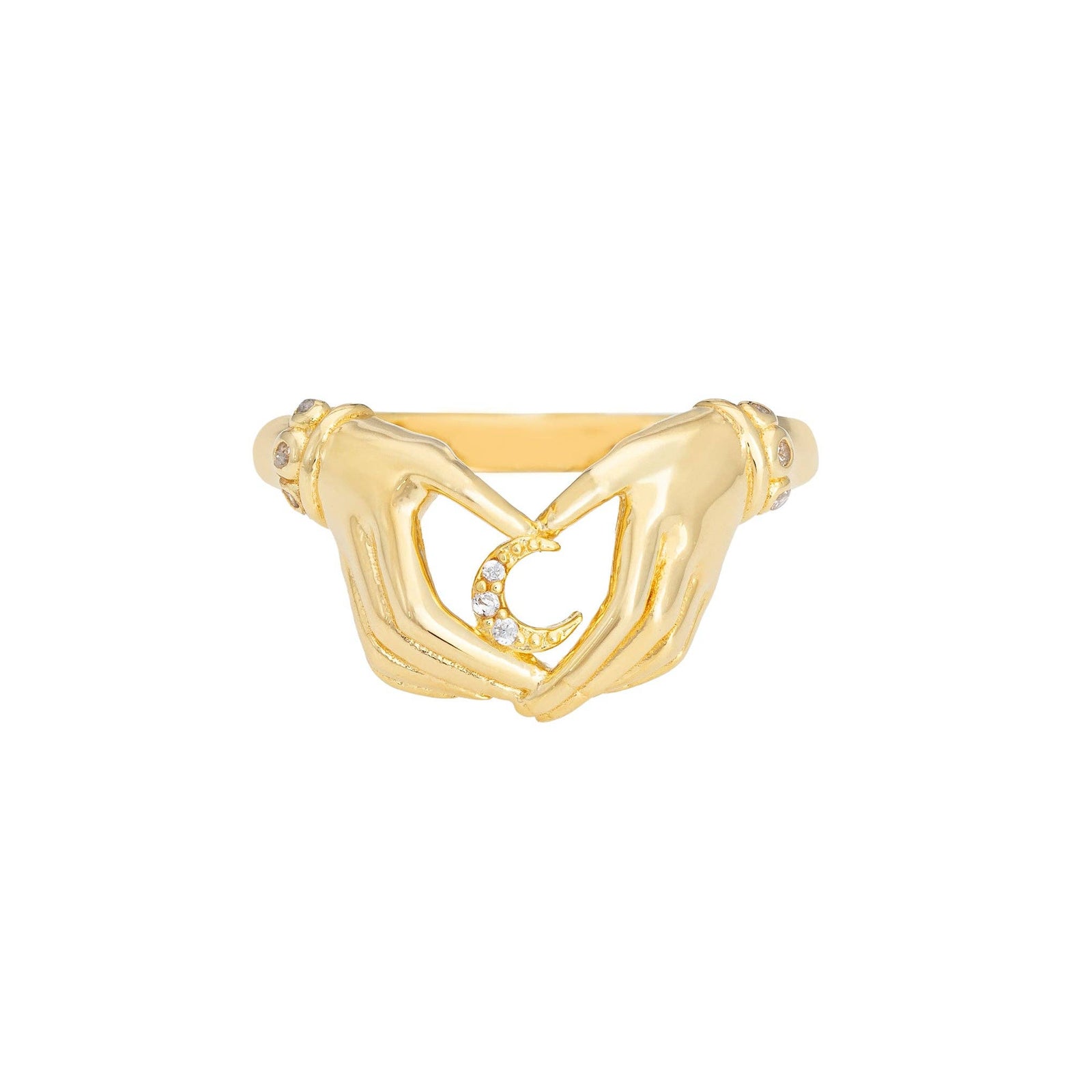 Sacred Moon Ring by Little Rooms