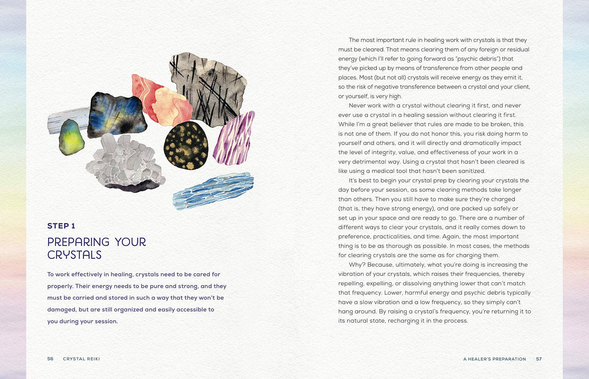 Crystal Reiki by Krista N. Mitchell