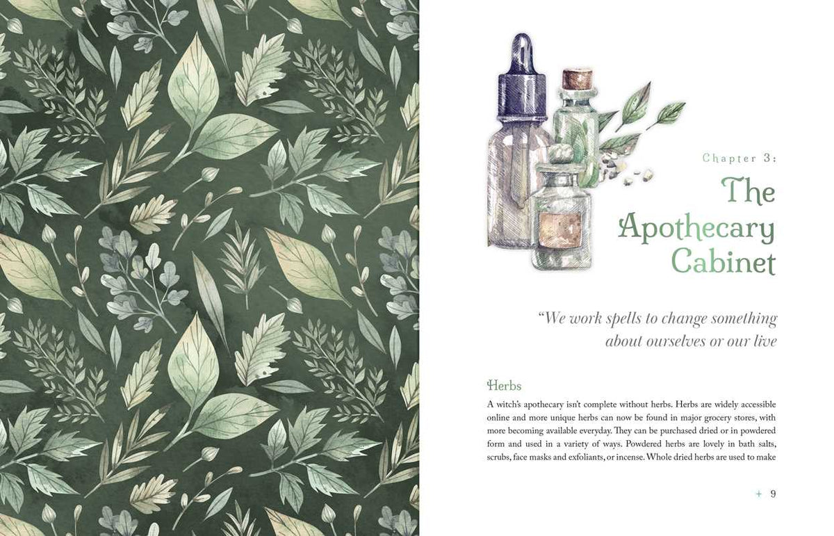 The Witch’s Apothecary – Magical Potions, Herbal Blends & Wheel of the Year Rituals