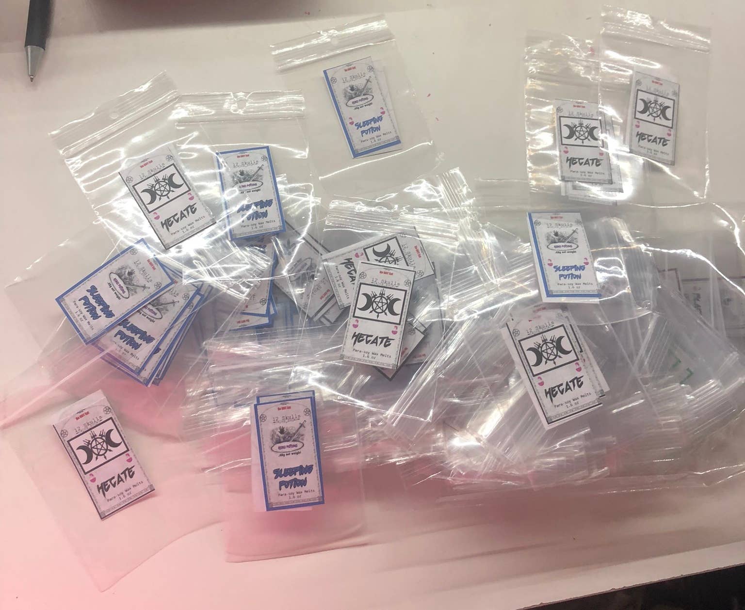 SAMHAIN Skull Wax Melts – Box of 10 | Para-Soy Wax Melts for Warmers