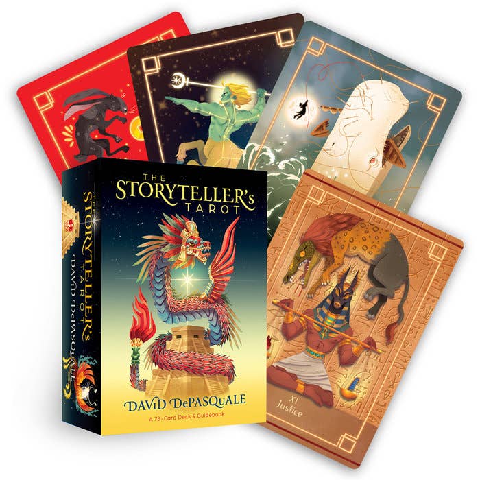 The Storyteller's Tarot deck by David DePasquale, Hay House