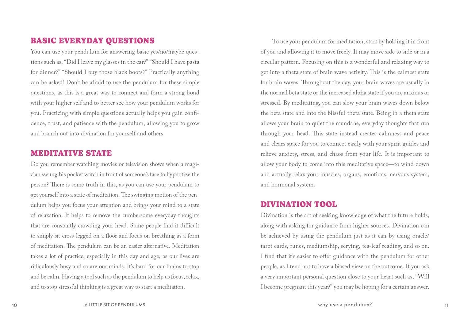 A Little Bit of Pendulums by Dani Bryant