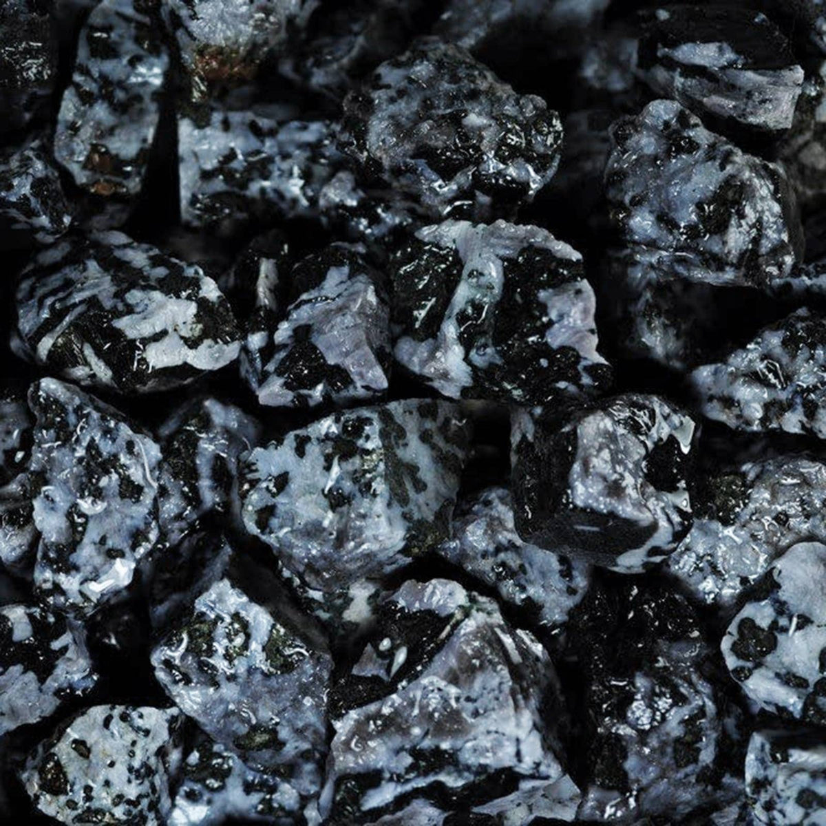 Merlinite Natural Gemstone (Indigo Gabbro) – Magic, Transformation &amp; Spiritual Insight