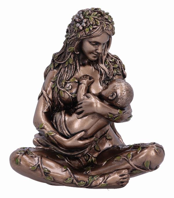 Mother Earth Gaia Nurturing Baby Cradle Position