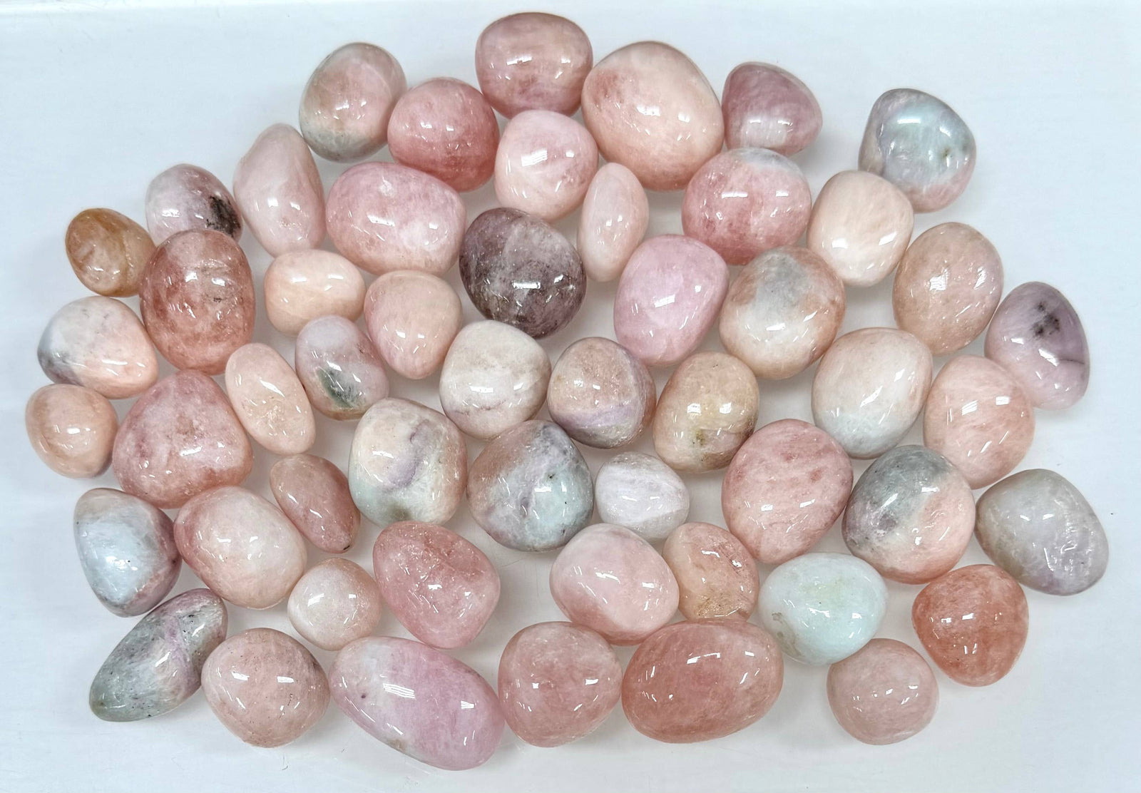 Morganite Tumbled Gemstone | Divine Love & Heart Healing