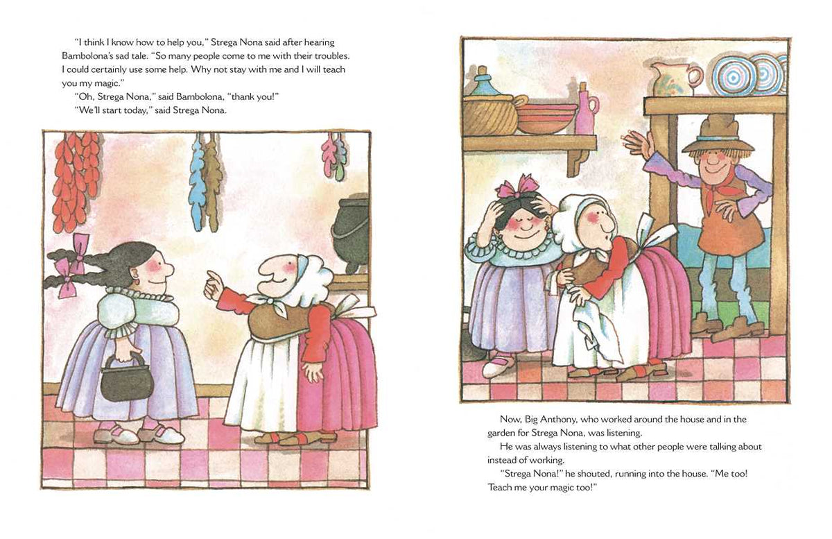 Strega Nona's Magic Lessons by Tomie dePaola