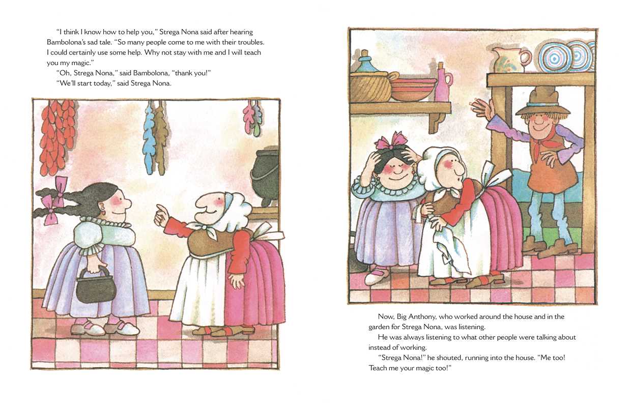 Strega Nona's Magic Lessons by Tomie dePaola