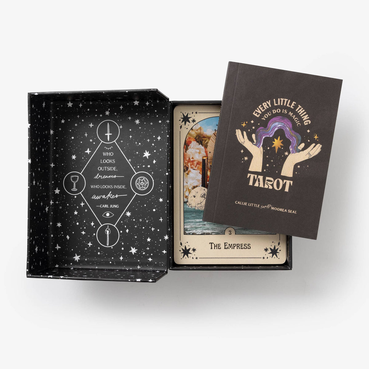 Sample cards from Every Little Thing You Do Is Magic Tarot
