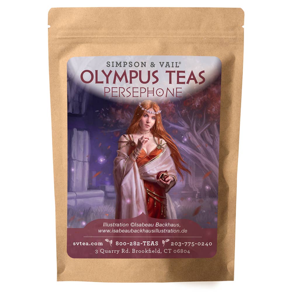 Persephone - Black & Herbal Tea, Mount Olympus Collection