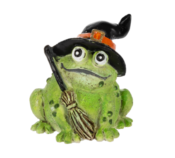 Hocus Croakus - Glow in the Dark Frog Pocket Charm