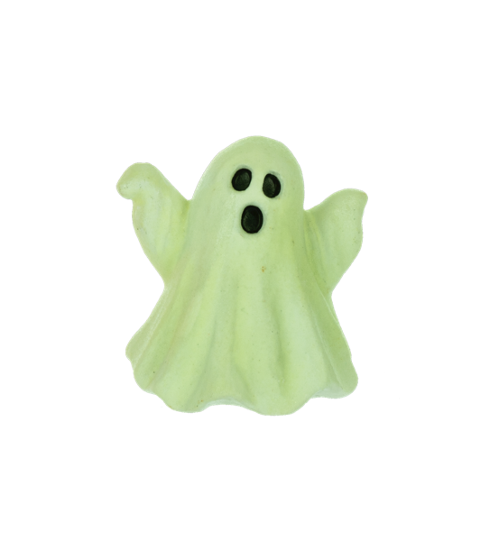 Hey Boo! Glow in the Dark Ghost Pocket Charm