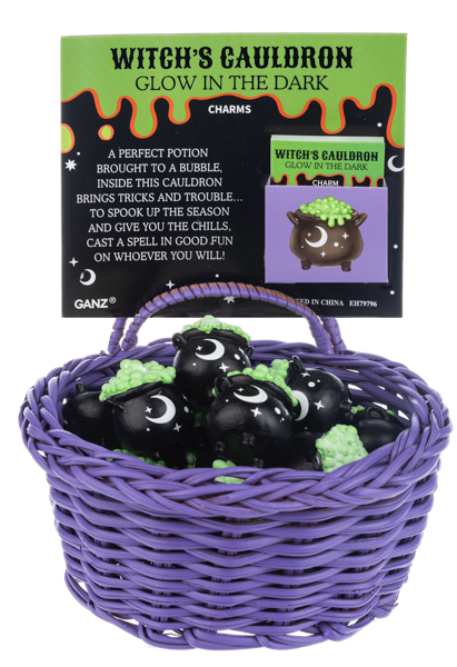 Witch’s Cauldron - Glow in the Dark Pocket Charm