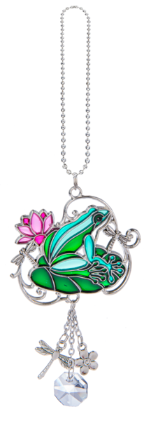 Enchanting Frog Car Charm