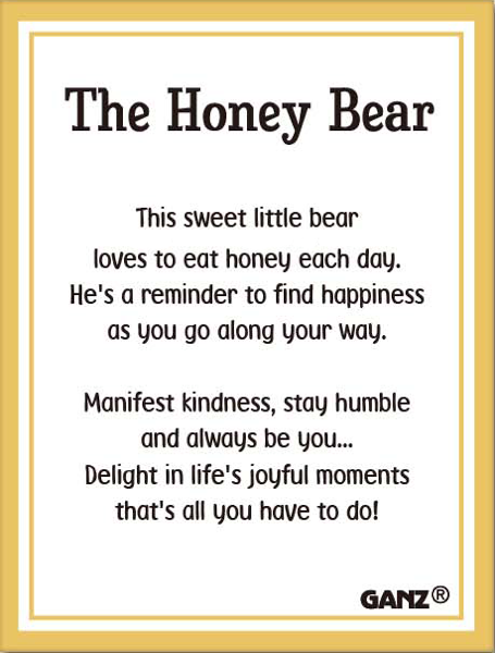 Honey Bear Pocket Token - Cast a Stone