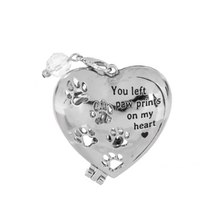 In Remembrance Pet Memorial Charm with Urn