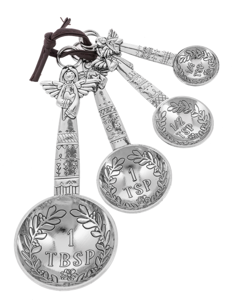 Angel Measuring Spoons - 4pc Set