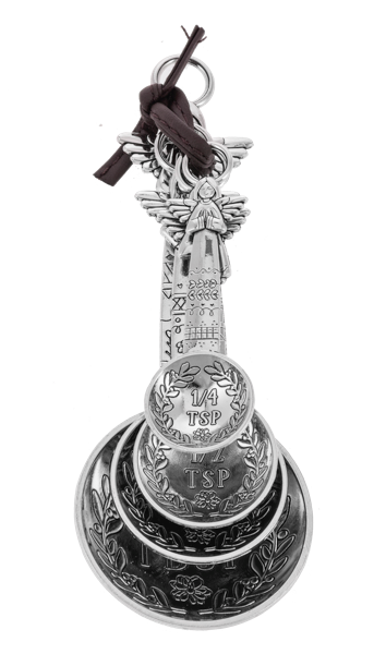Angel Measuring Spoons - 4pc Set - Cast a Stone