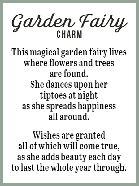 Magical Garden Fairy Charm