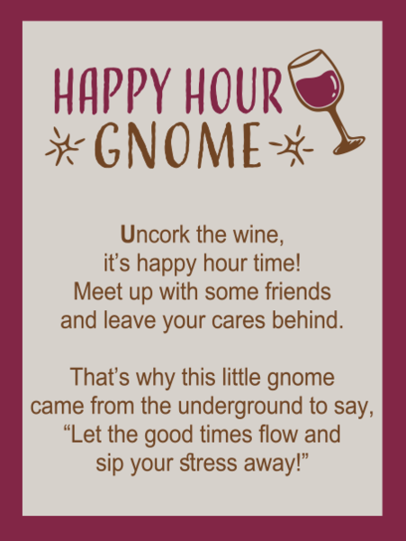 Happy Hour Gnome Pocket Token