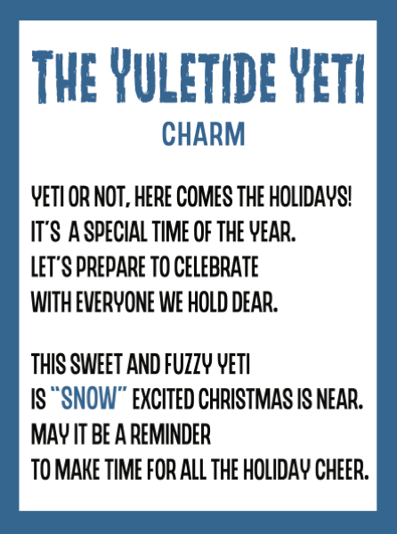 Yuletide Yeti Pocket Token
