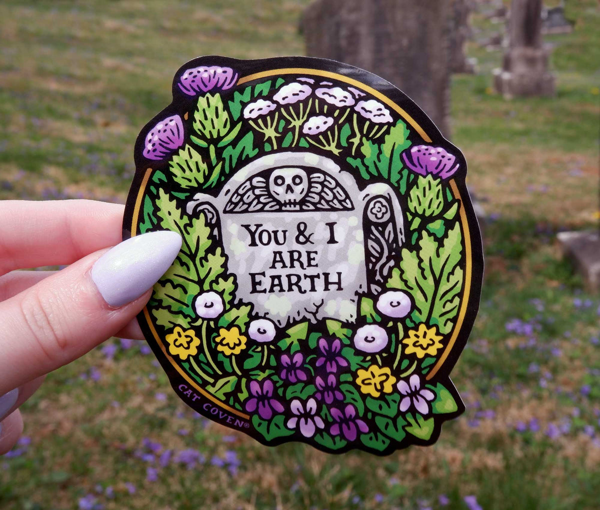 You and I Are Earth - Sticker