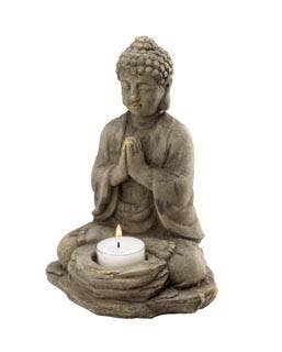 Stone Buddha Tealight Holder