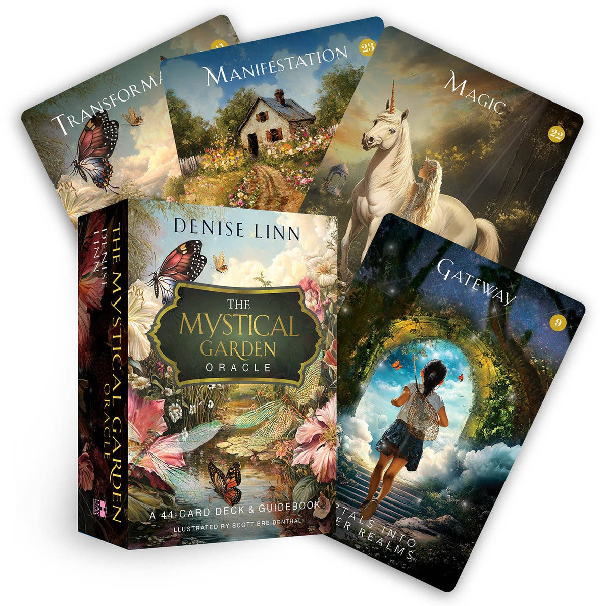 The Mystical Garden Oracle deck by Denise Linn, Hay House
