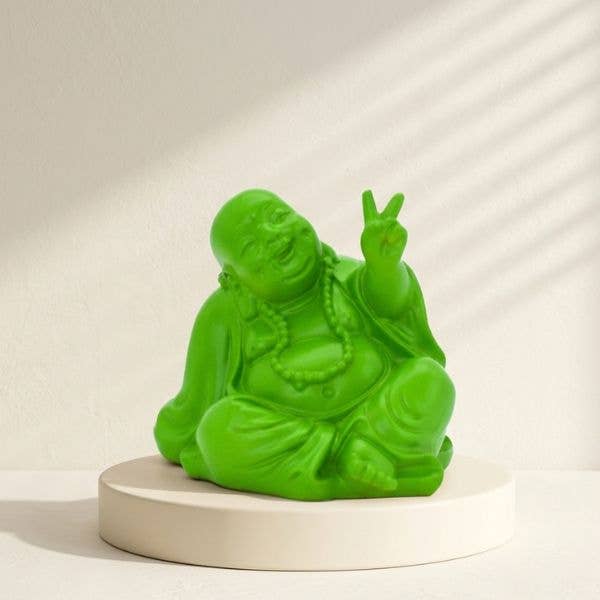 Peace Buddha – Green