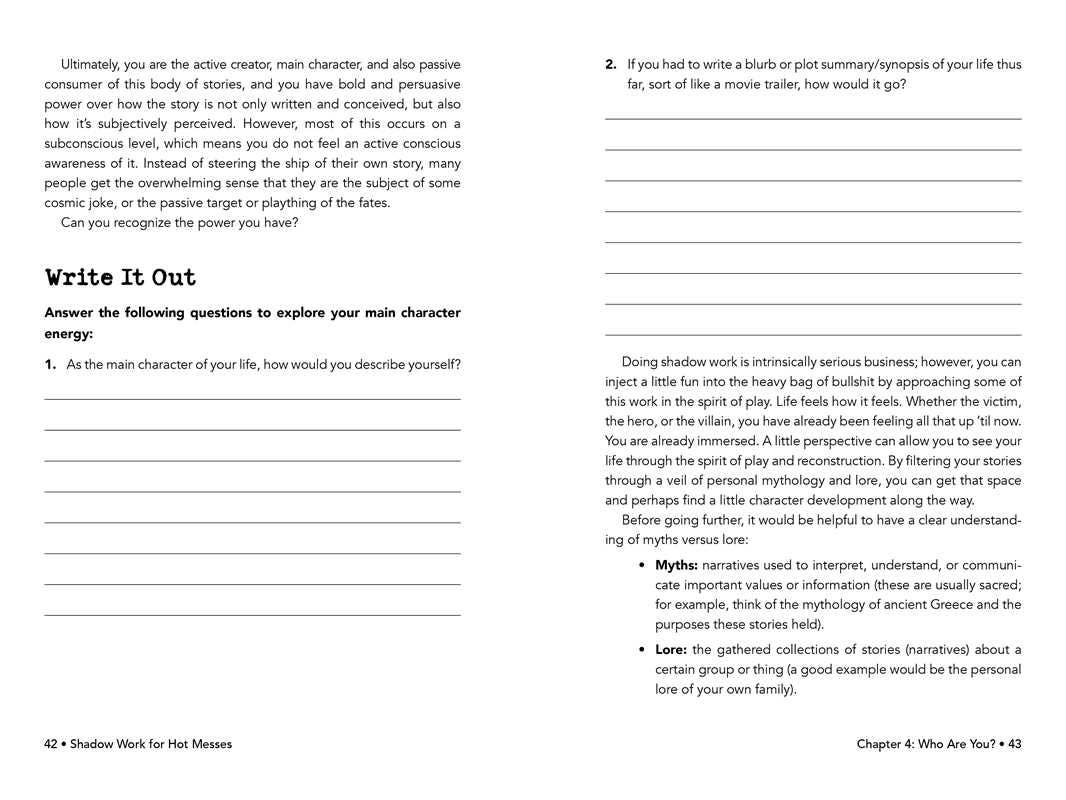 Shadow Work for Hot Messes by Mandi Em