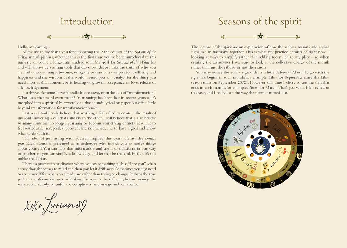 2027 Seasons of the Witch Planner Calendar – Daily Tarot, Ritual & Self-Discovery for a Magical Year