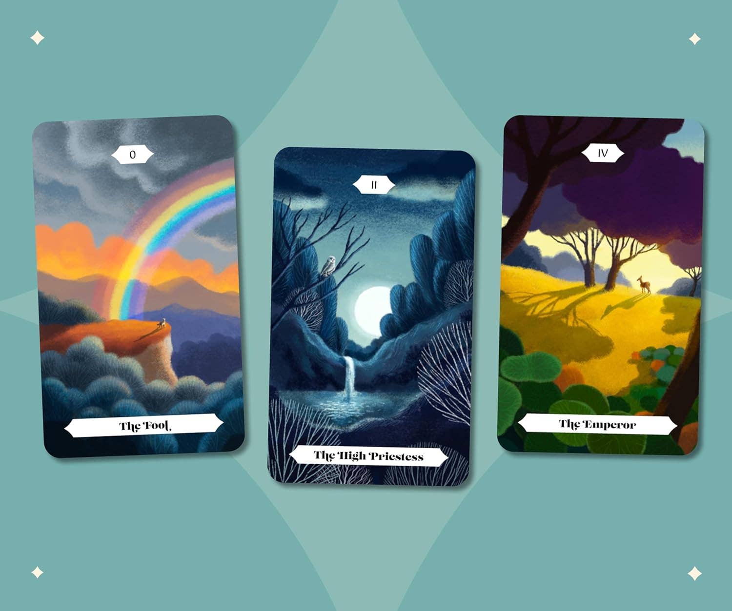 Tarot Landscapes 78 Cards + Manual