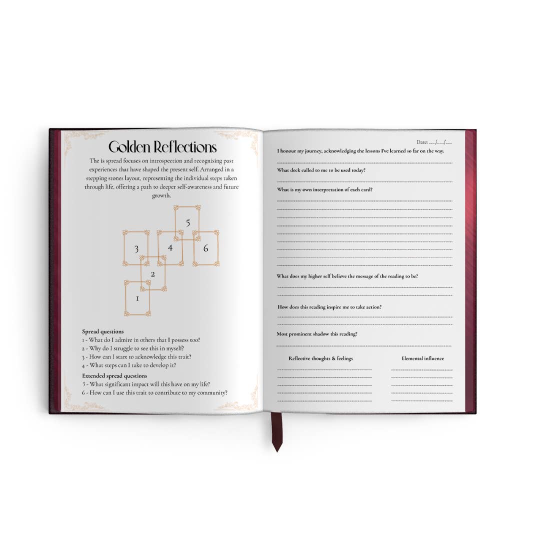Shadows of Tarot: A Tarot Spread Journal
