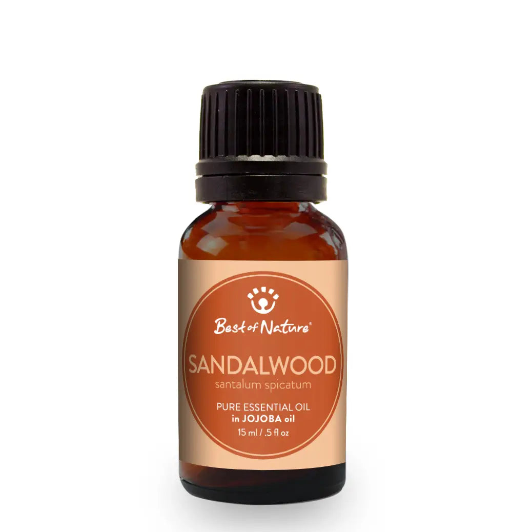 Sandalwood Essential Oil Blended with Jojoba Oil