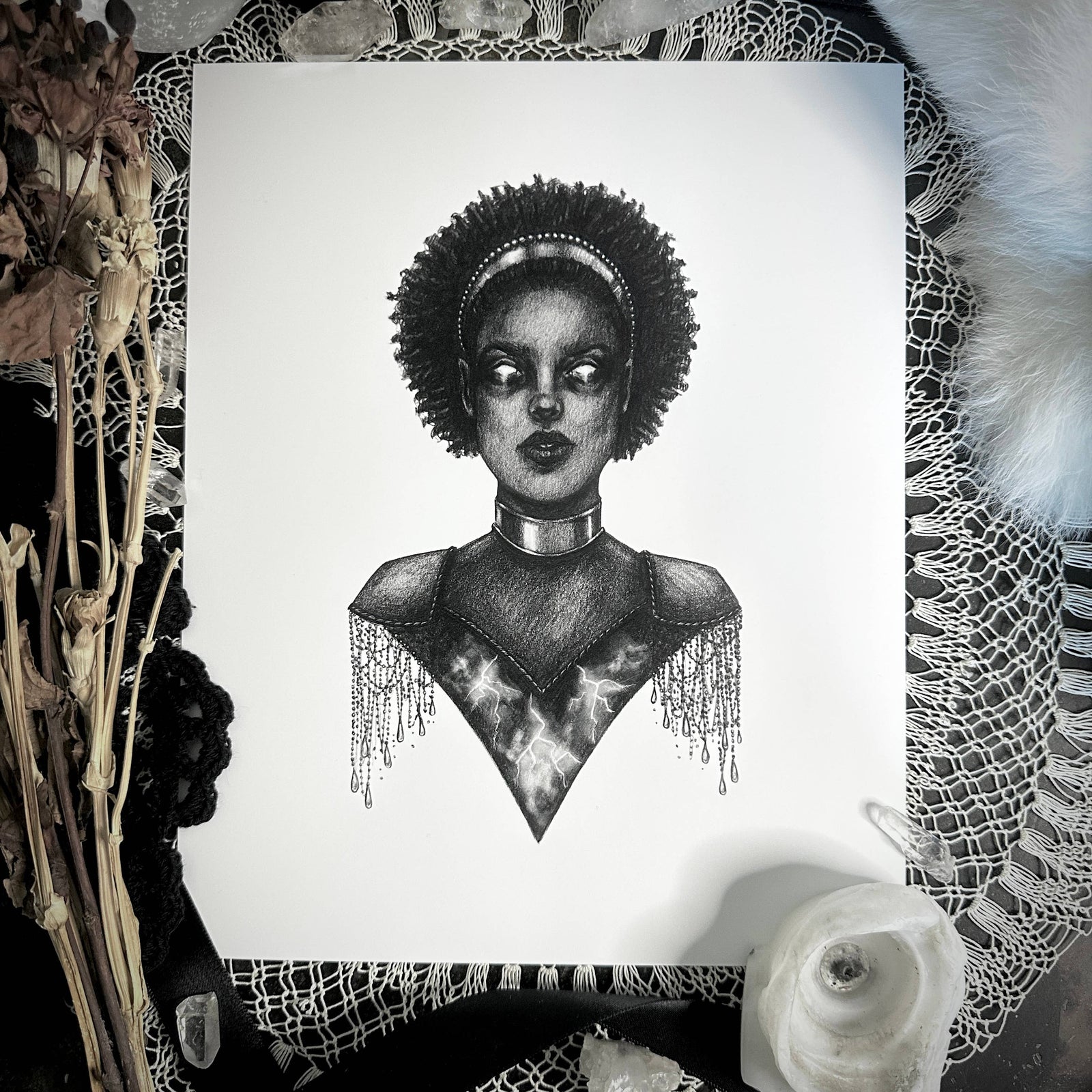Oya Fine Art Print - Yoruban Orisha of Storms
