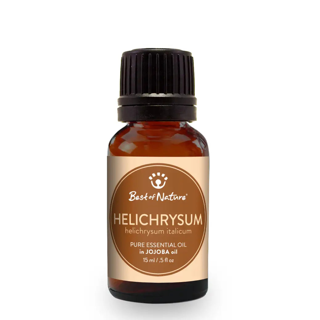 Helichrysum Essential Oil Blended with Jojoba Oil