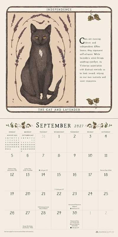 Woodland Wardens 2027 Mini Wall Calendar by Jessica  Roux