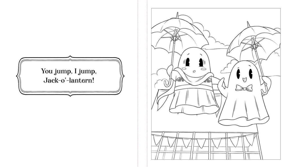 Gilmore Ghouls: A Spoopy Hollow Coloring Book