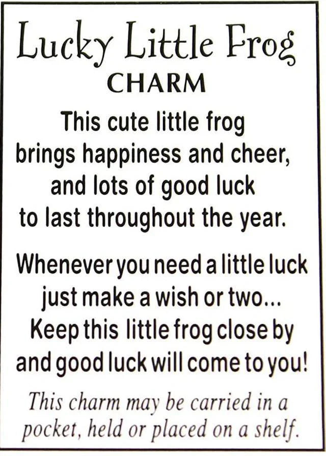 Lucky Little Frog Pocket Token – Transformation, Prosperity &amp; Joy Talisman 🐸