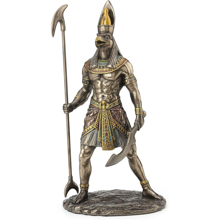 Horus Holding Scepter Statue