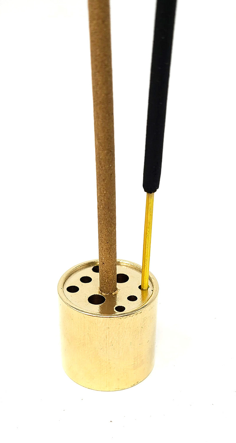 Holey Brass Incense Holder Insert for Any Bowl or Dish | 9 Holes